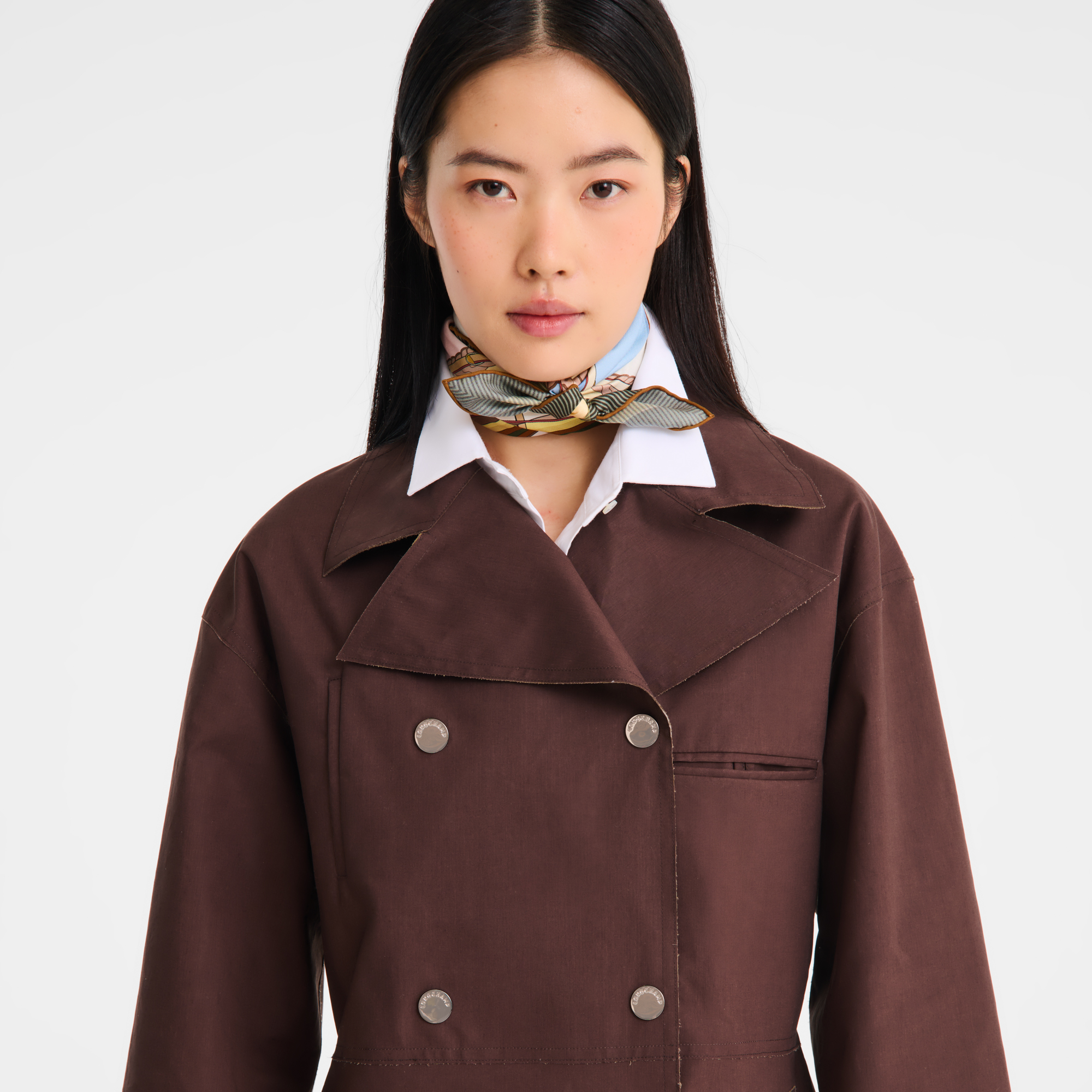 null Trench coat, Mocha