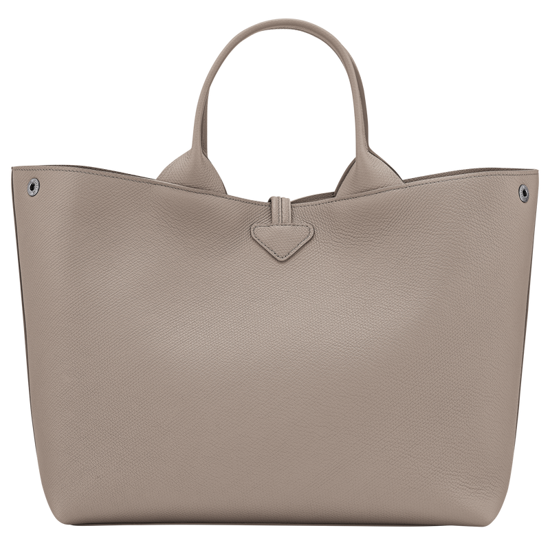 Le Roseau L Handbag , Clay - Leather  - View 4 of  6