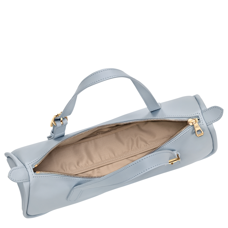 Looong L Shoulder bag , Sky Blue - Leather  - View 4 of  5