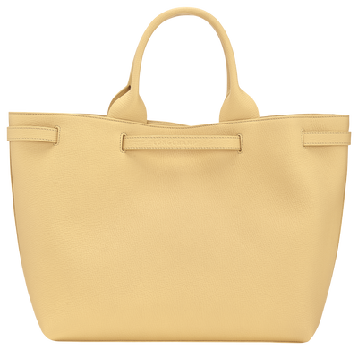 Le Smart L Tote bag , Hay - Leather