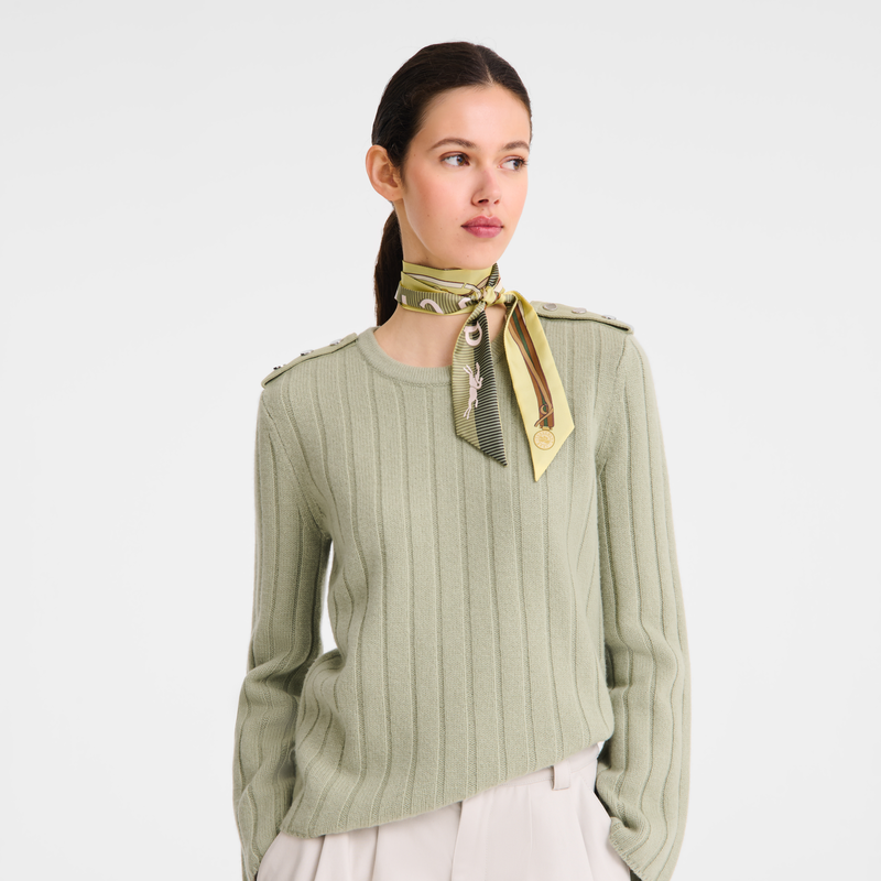 A Toute Allure Headband , Lime - Silk  - View 2 of  2