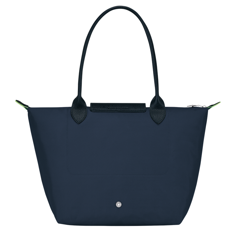 Le Pliage Green M Tote bag , Navy - Recycled canvas  - View 3 of  4