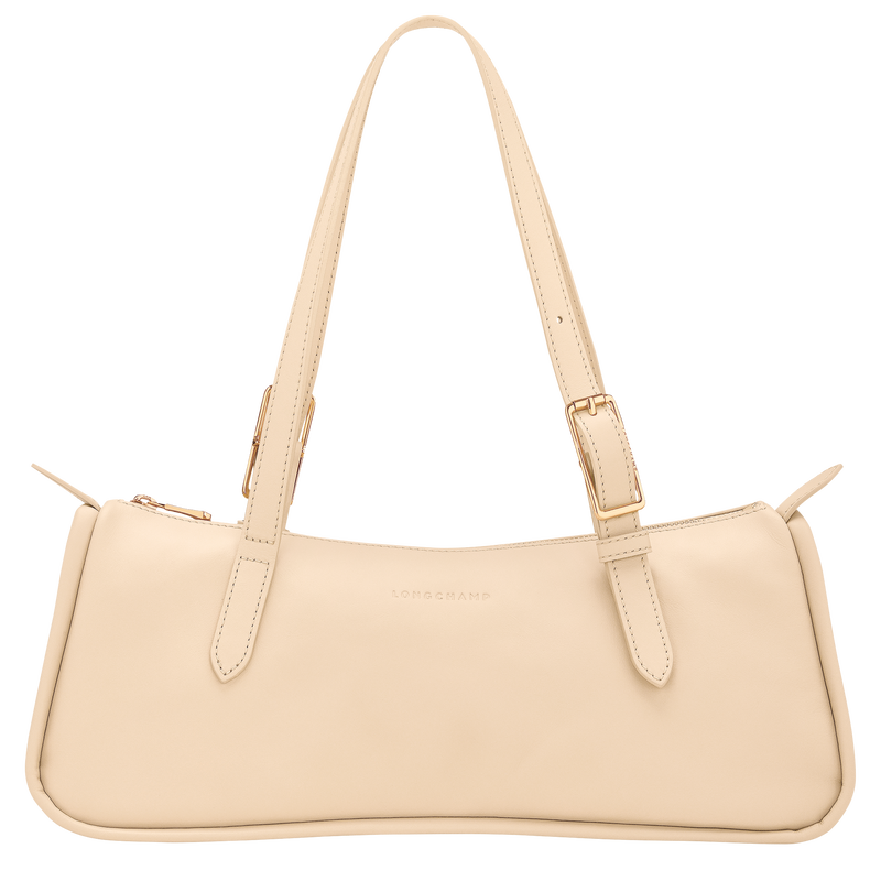 Looong L Shoulder bag , Vanilla - Leather  - View 1 of  3