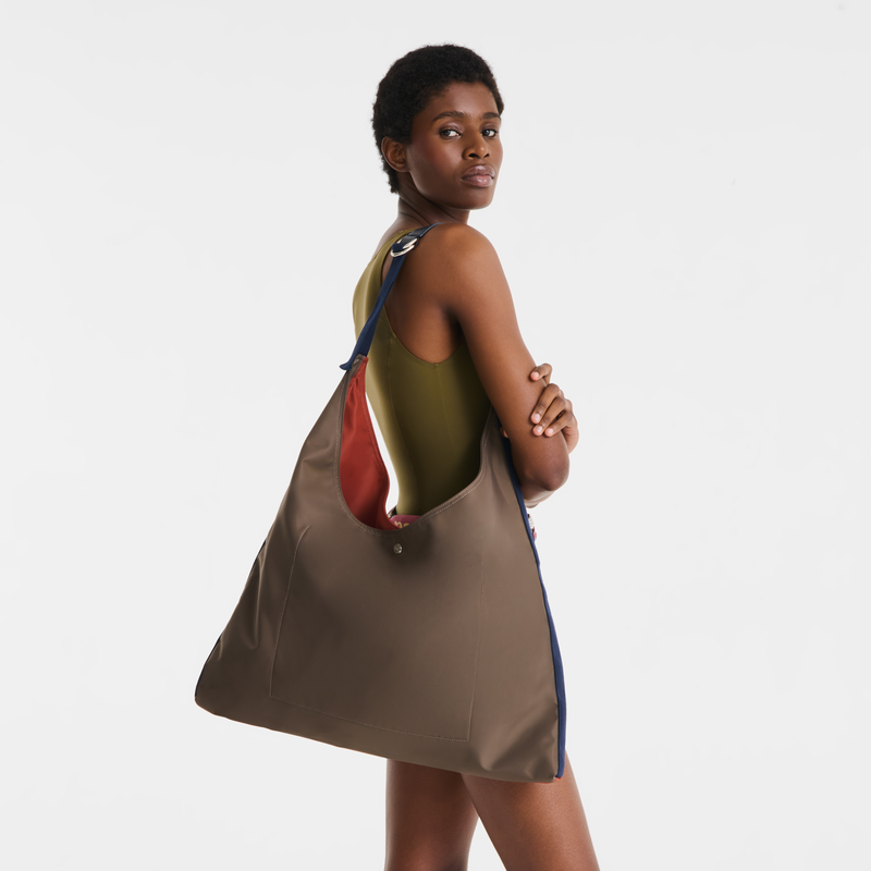 Re-Play Shoulder bag , Chestnut/Terra 3 - Canvas  - View 2 of  5