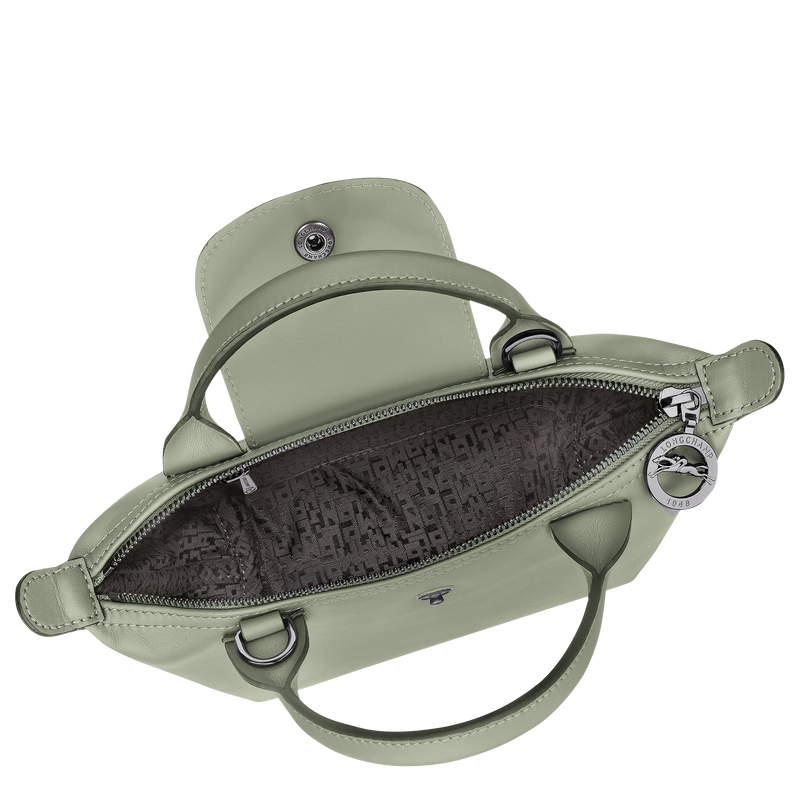 Le Pliage Xtra XS Handbag , Tundra - Leather  - View 4 of  5