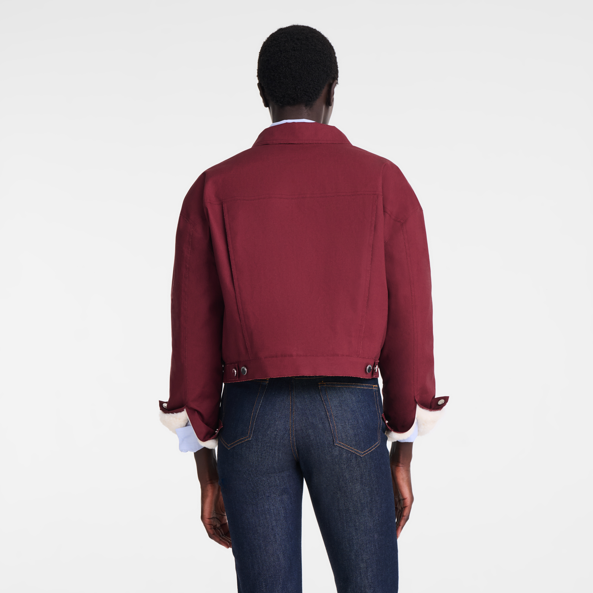 null Jacket, Burgundy