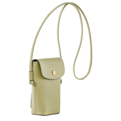 &Eacute;pure Phone case with leather lace, Almond Green
