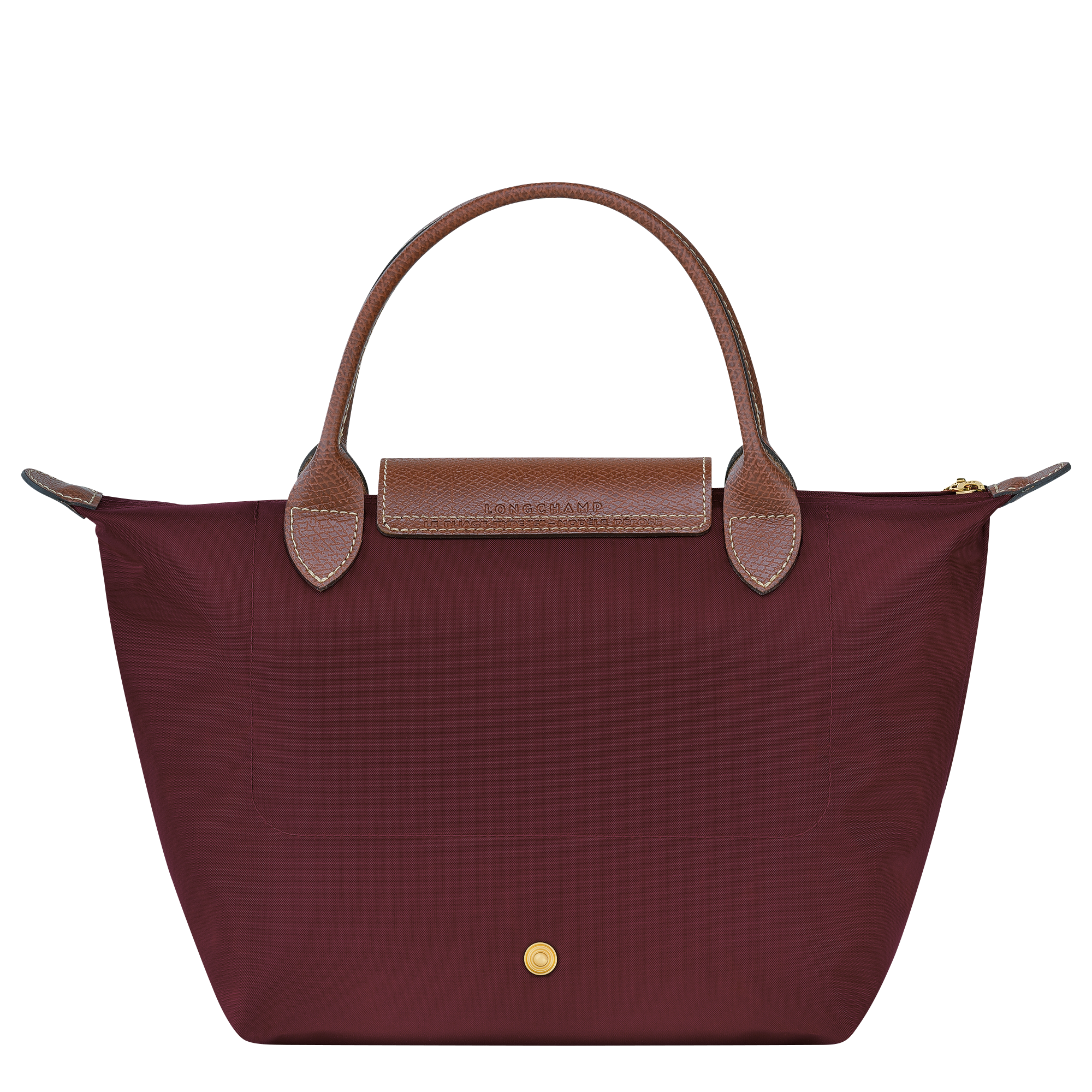 Handbag S, Burgundy - View 4 of
7 - zoom in Le Pliage Original Handbag S, Burgundy