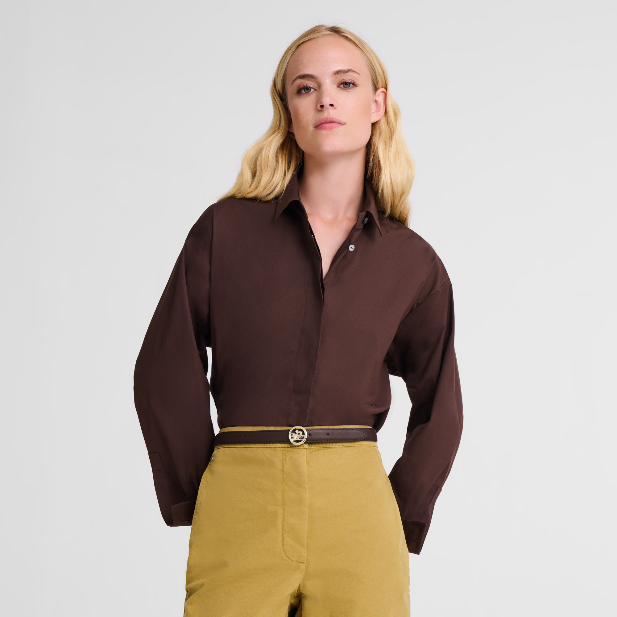 null Ladies' belt, Mocha