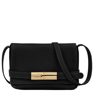 Le Smart S Crossbody bag , Black - Leather