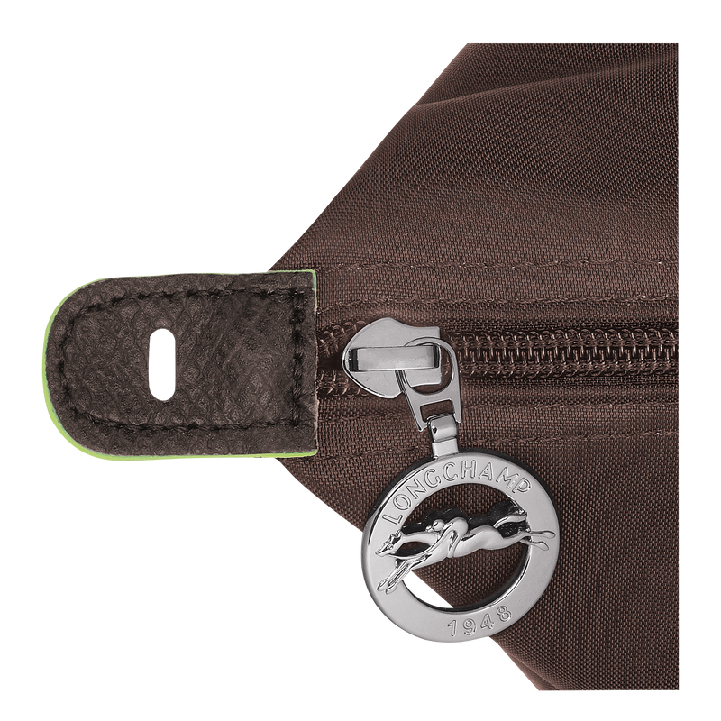 Le Pliage Green L Travel bag , Mocha - Recycled canvas  - View 6 of  7
