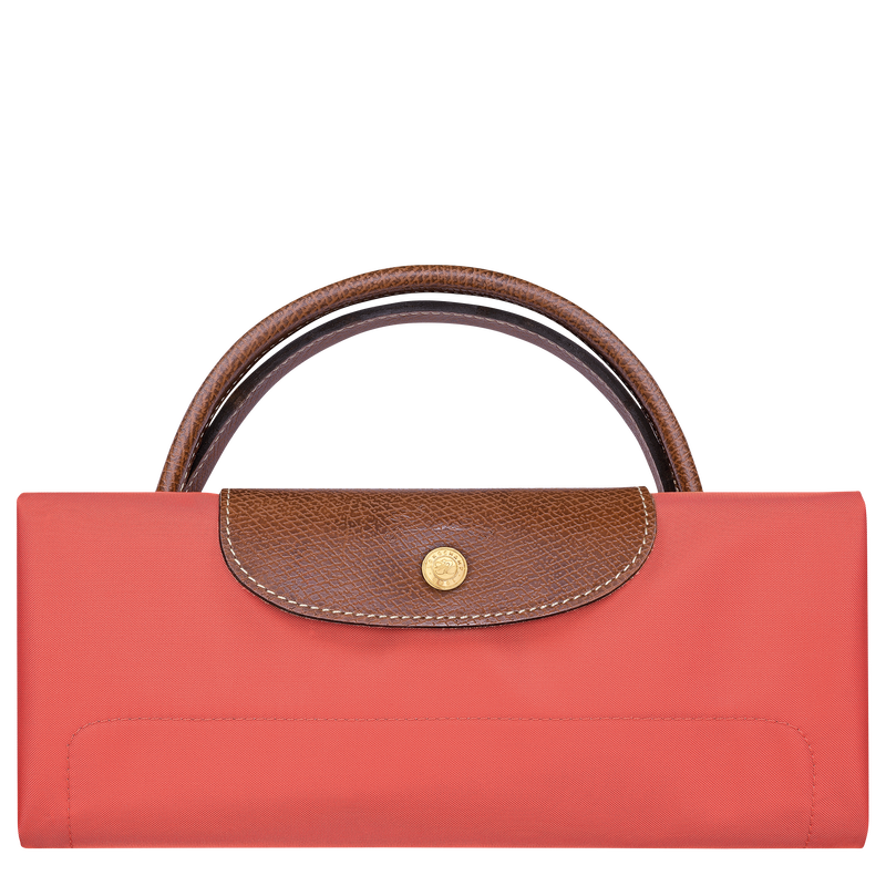 Le Pliage Original L Travel bag , Strawberry - Recycled canvas  - View 6 of  6