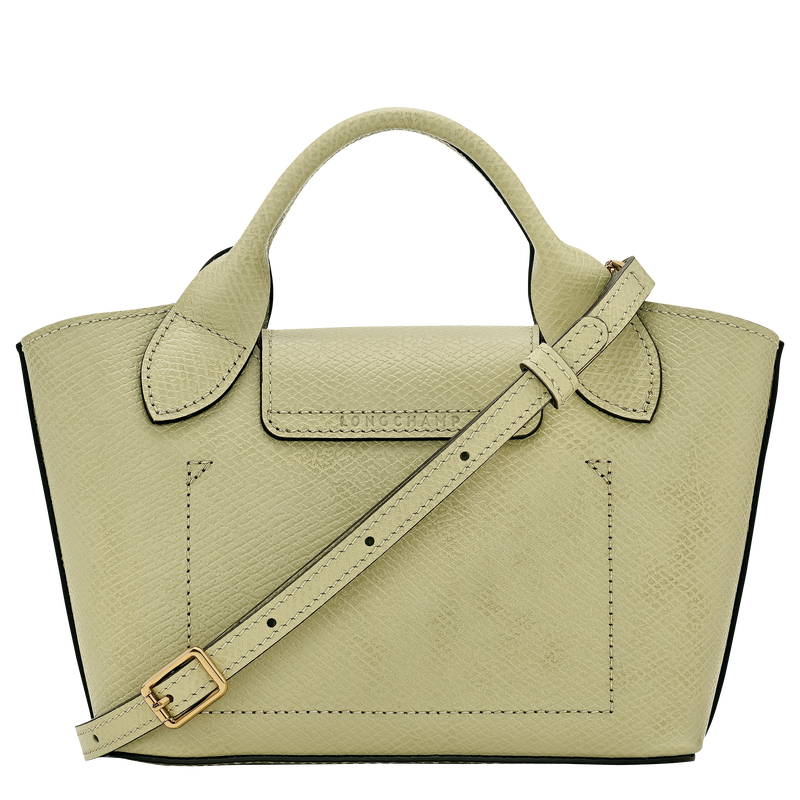 &Eacute;pure XS Tote bag , Almond Green - Leather  - View 4 of  6