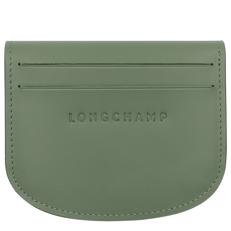 Épure Card holder , Oregano - Leather  - View 2 of  3