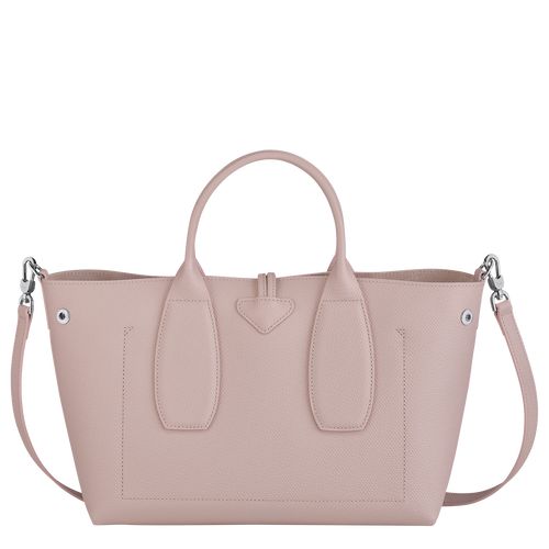 Roseau M Handbag Powder Leather Longchamp TH