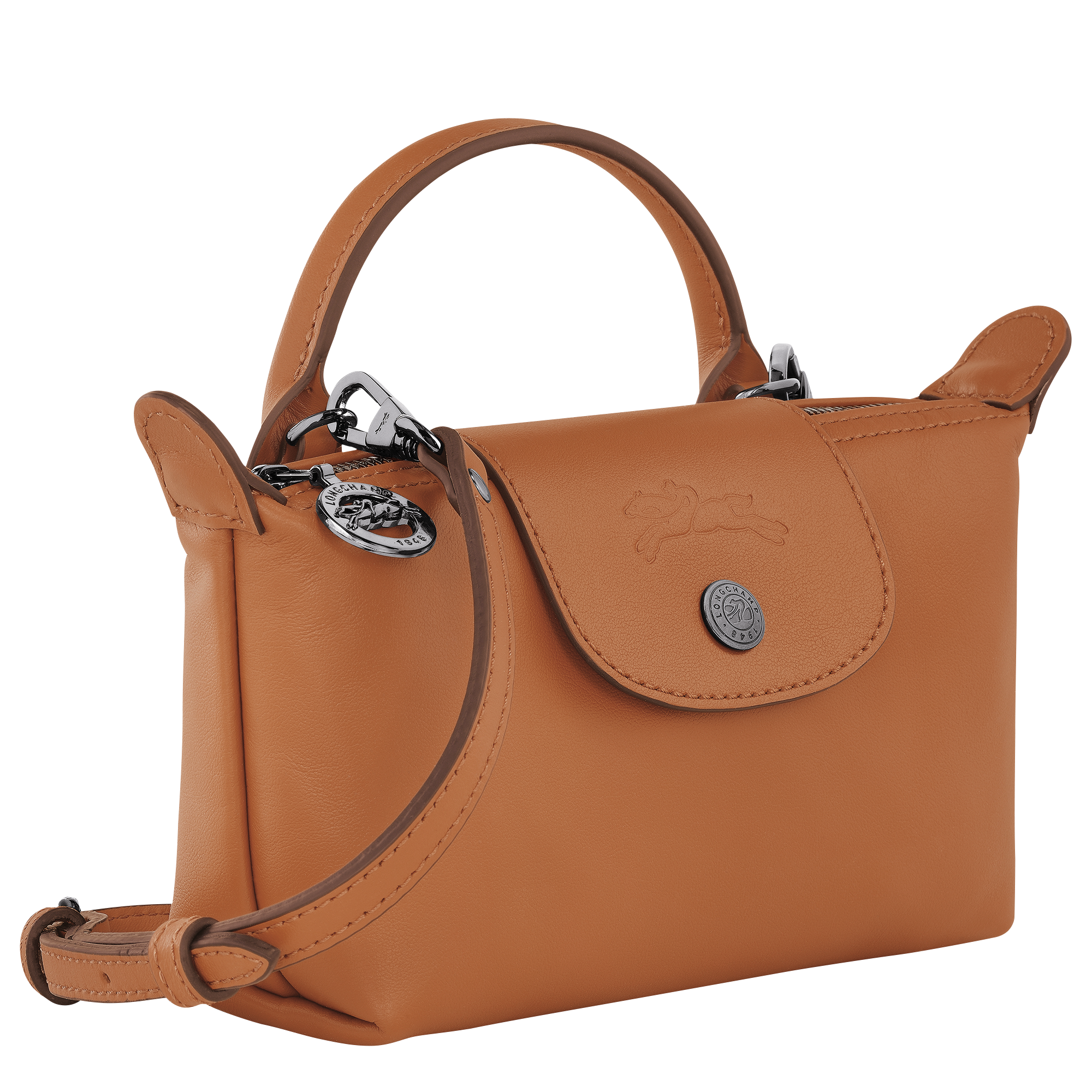 Pouch XS, Cashew - View 3 of
6 - zoom in Le Pliage Xtra Pouch XS, Cashew