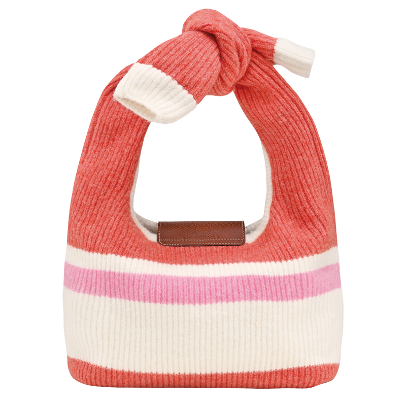 Le Pliage Collection Shoulder bag , Coral/Pink - Canvas  - View 3 of  3
