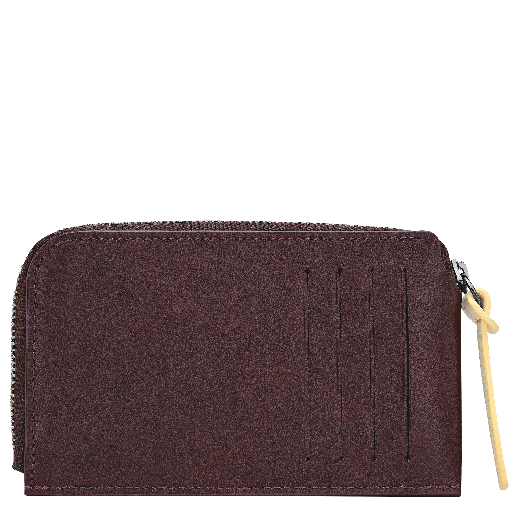 Card holder, Mocha - View 2 of
2 - zoom in Longchamp Pocket Card holder, Mocha