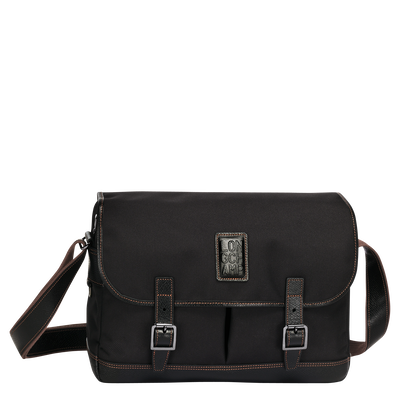 Boxford L Crossbody bag , Black - Recycled canvas