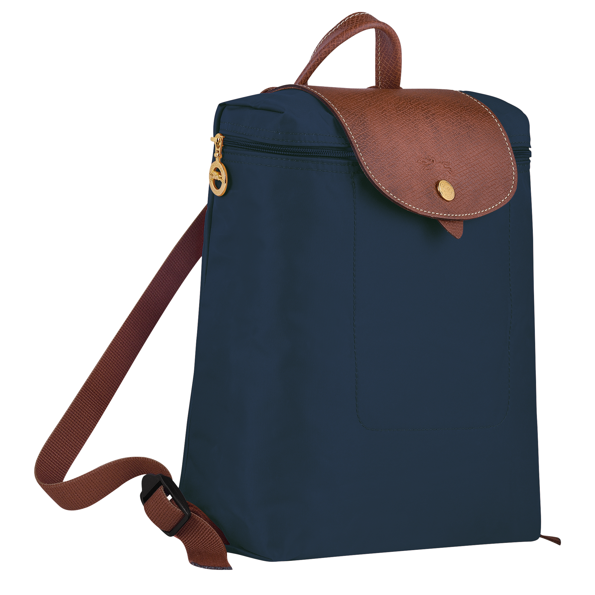 Backpack, Navy - View 3 of 
        6 - zoom in Le Pliage Original Backpack, Navy