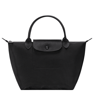 Le Pliage One S Handbag , Black - Recycled canvas
