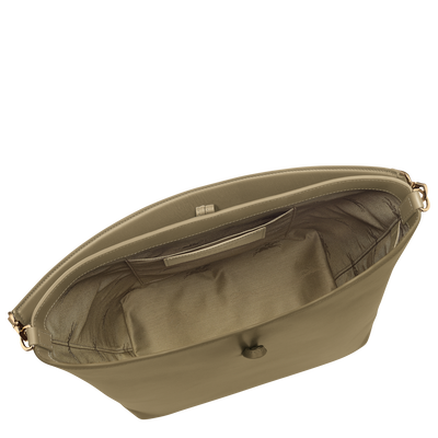Le Roseau Hobo bag M, Olive
