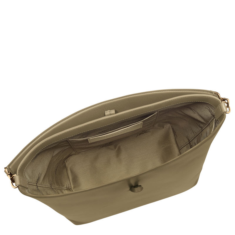 Le Roseau M Hobo bag , Olive - Leather  - View 5 of  6