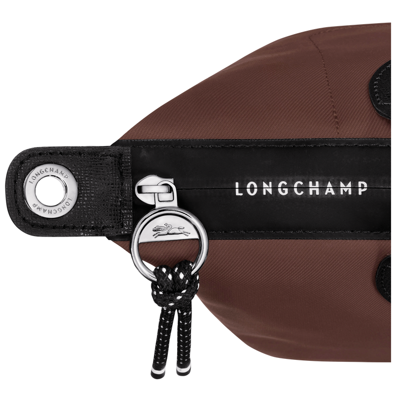 Le Pliage Energy S Handbag , Cocoa - Recycled canvas  - View 4 of  4