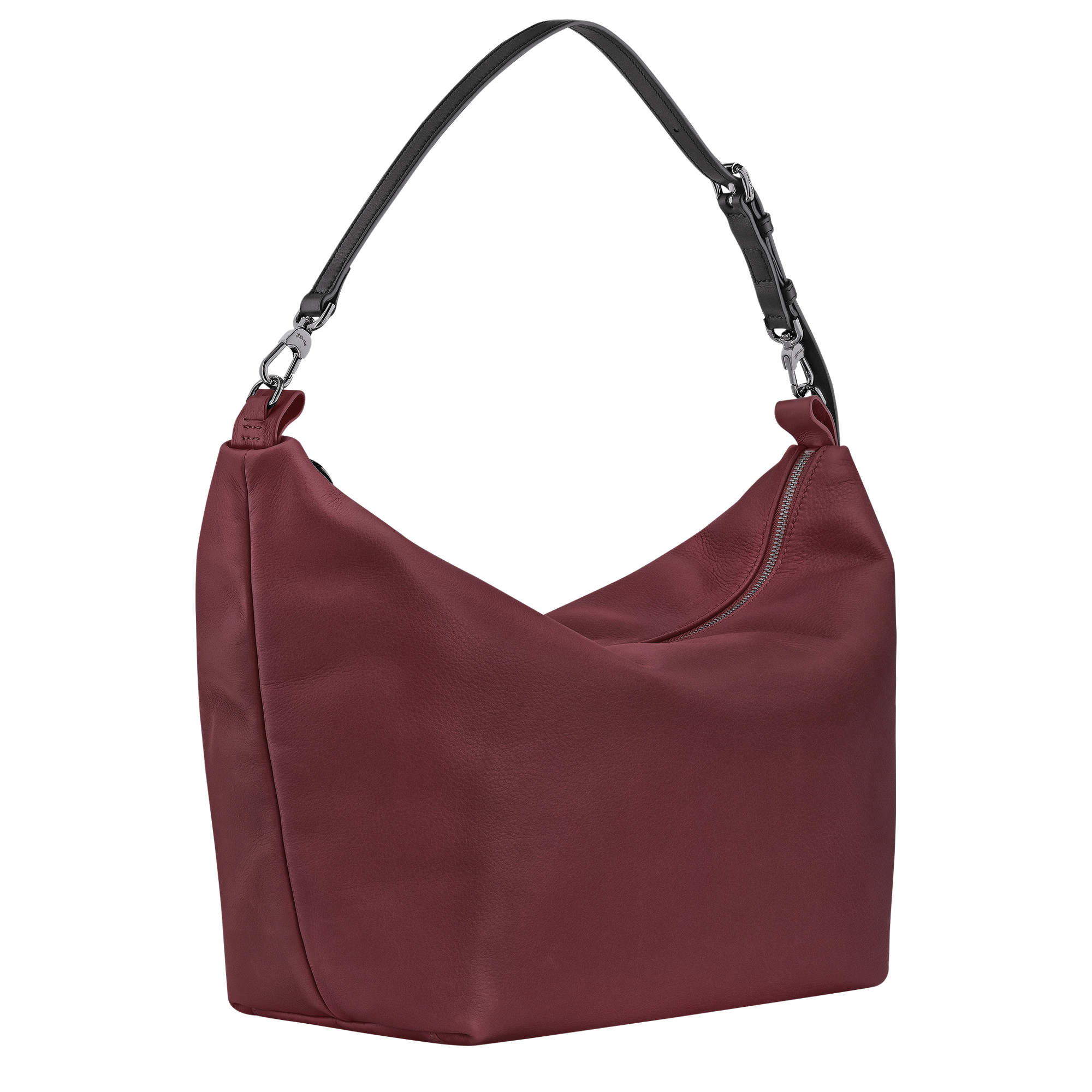 Hobo bag M, Pomegranate - View 3 of
6 - zoom in Le Slouchy Hobo bag M, Pomegranate