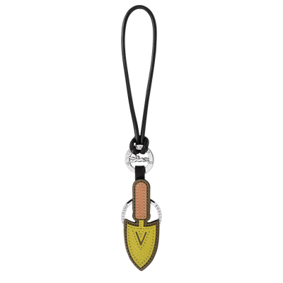 Longcharm Keyring , Kiwi Green - Leather