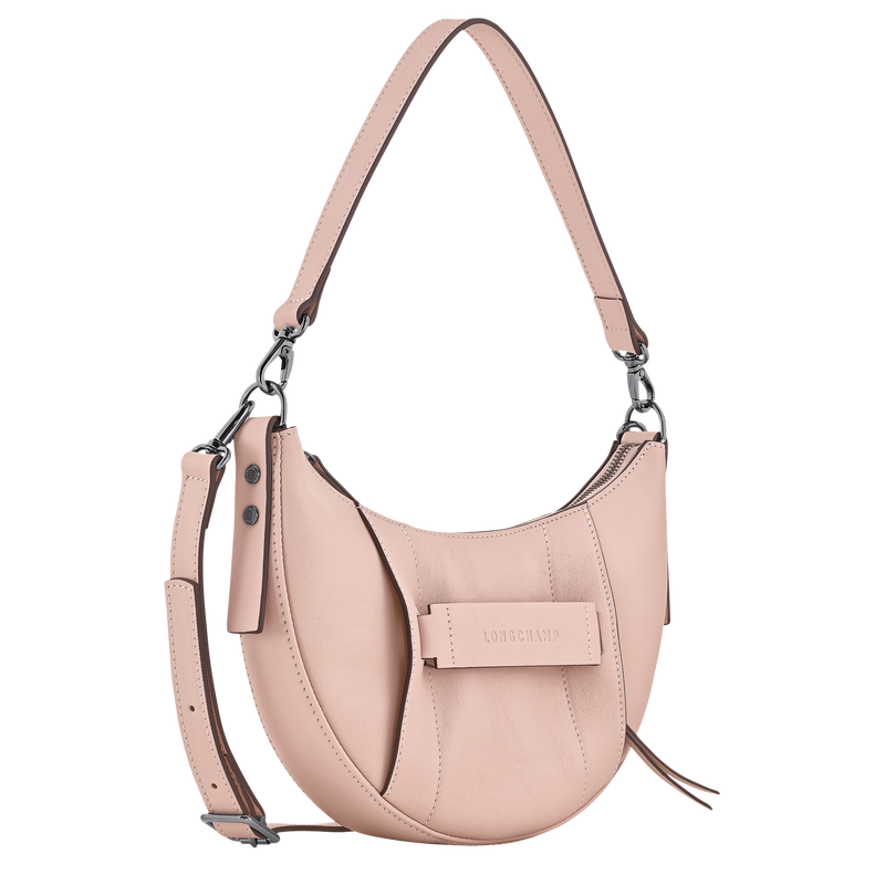 Longchamp 3D S Crossbody bag , Petal Pink - Leather  - View 3 of  4