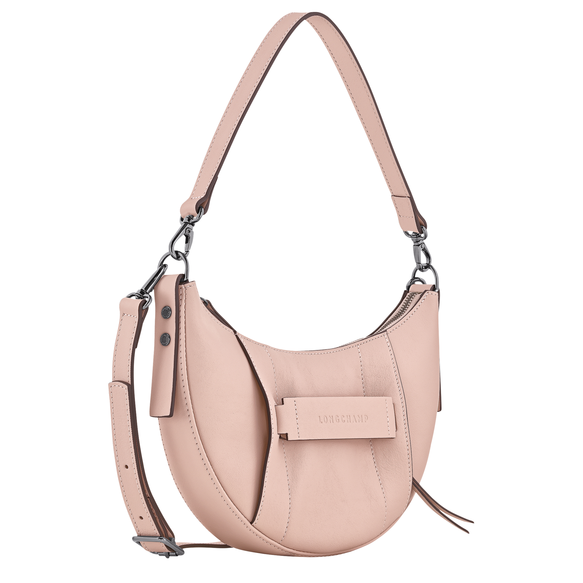 Crossbody bag S, Petal Pink - View 3 of
4 - zoom in Longchamp 3D Crossbody bag S, Petal Pink