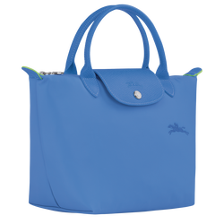 Le Pliage Green S Handbag , Cornflower - Recycled canvas
