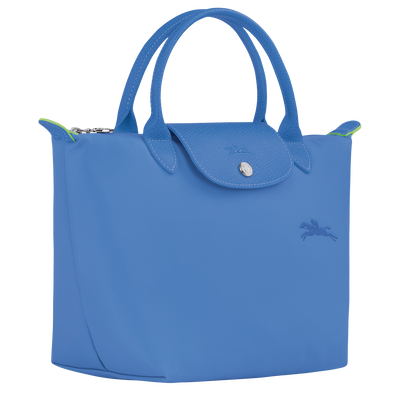 Le Pliage Green Handbag S, Cornflower