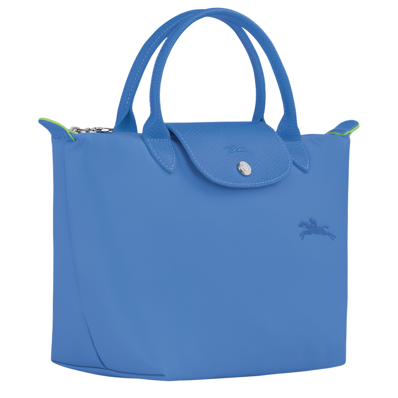 Le Pliage Green S Handbag , Cornflower - Recycled canvas  - View 3 of  5