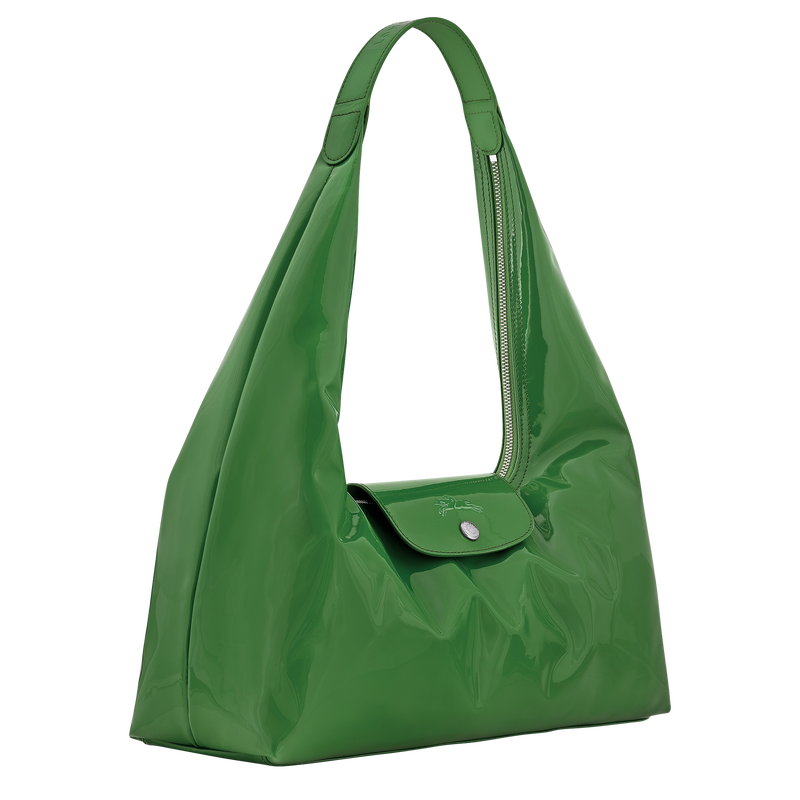 Le Pliage Xtra L Shoulder bag , Matcha - Leather  - View 2 of  3