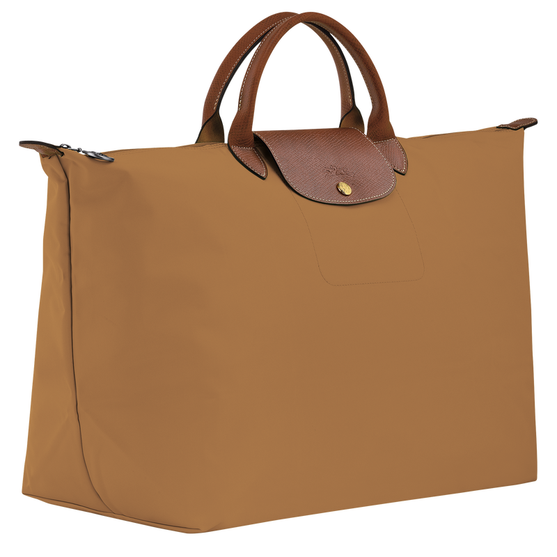 Le Pliage Original L Travel bag , Fawn - Recycled canvas  - View 3 of  7