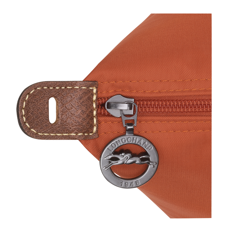 Le Pliage Original L Travel bag , Brick - Recycled canvas  - View 6 of  7