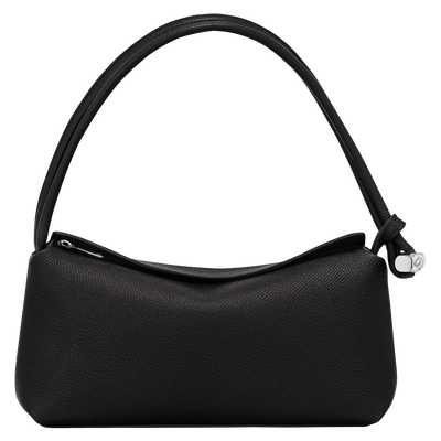 Le Roseau Shoulder bag , Black - Leather