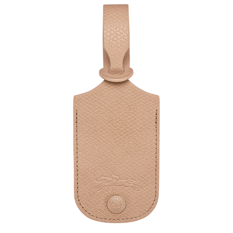 Le Pliage One Luggage tag , Beige - Leather  - View 1 of  1