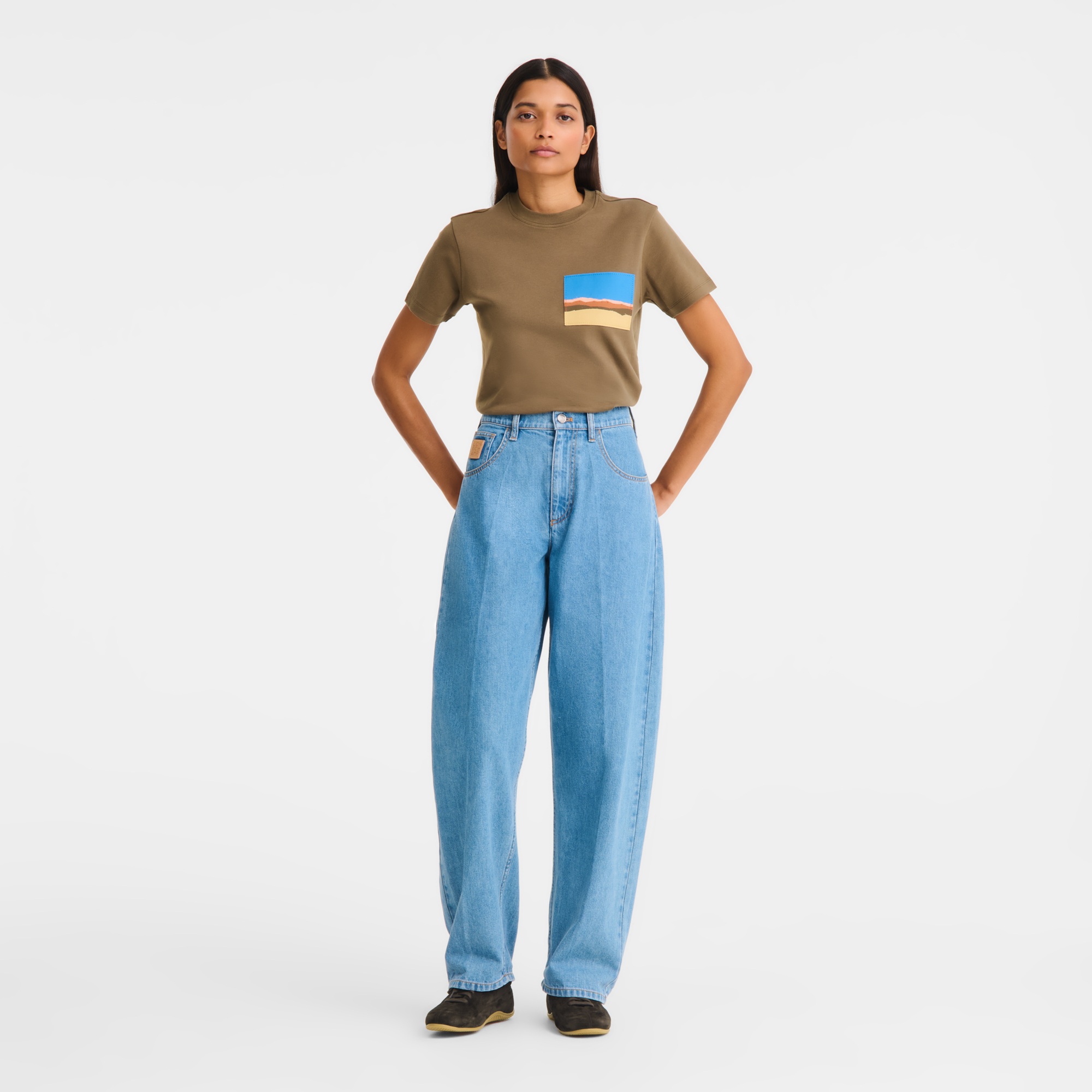 null Trousers, Sky Blue