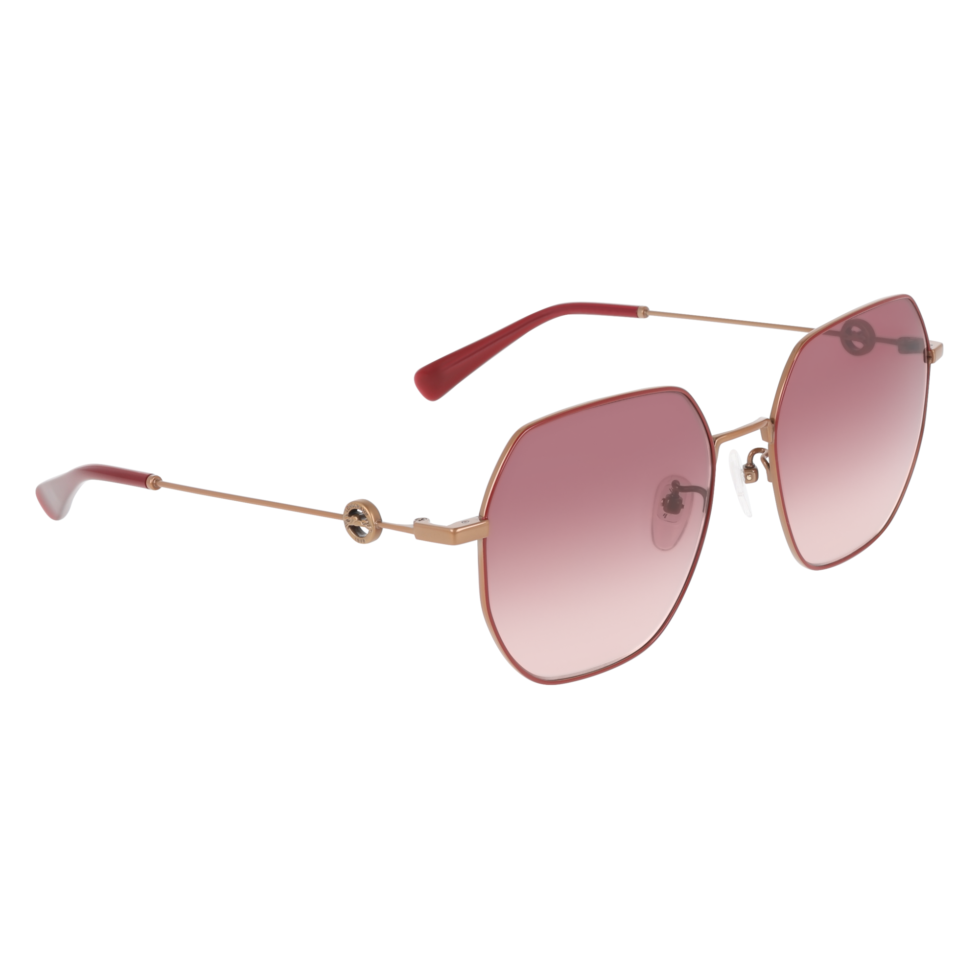 null Sunglasses, Burgundy