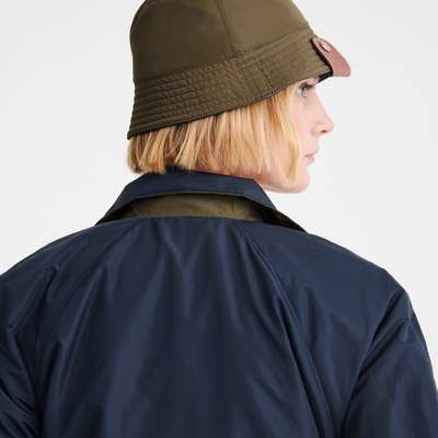 null Padded blouson, Navy/Artichoke