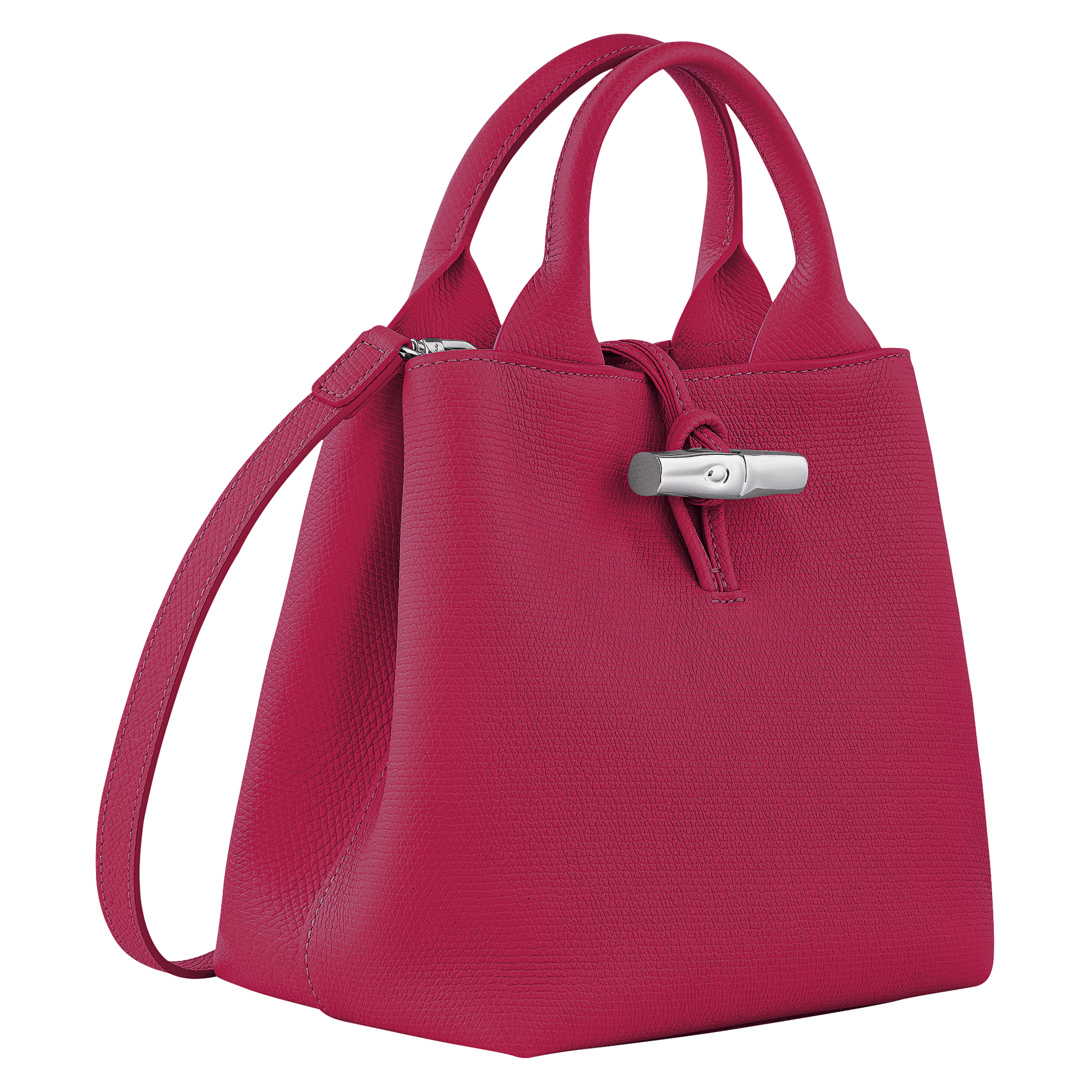 Handbag S, Beetroot - View 3 of
7 - zoom in Le Roseau Handbag S, Beetroot