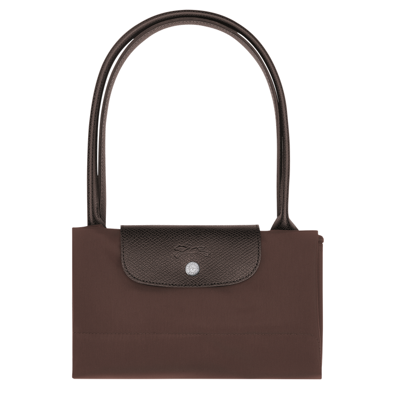 Le Pliage Green L Tote bag , Mocha - Recycled canvas  - View 7 of  7