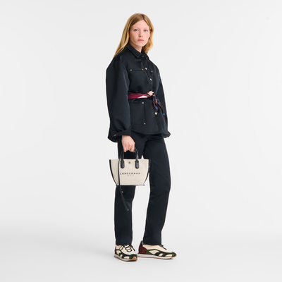 Essential XS Handbag , Ecru - Canvas